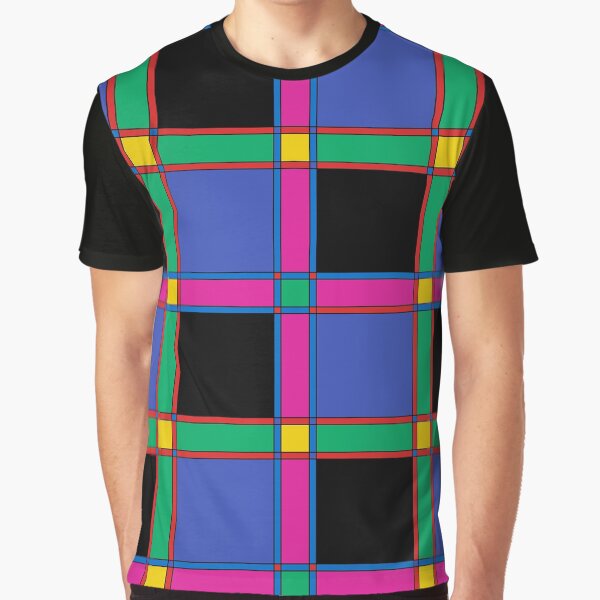 Checkered / 90s Fashion/ Retro / Geometric/ Pattern by ikidyounot T-Shirts, Hoodie, Sweatshirt | BlankRebels.com (Image 1)