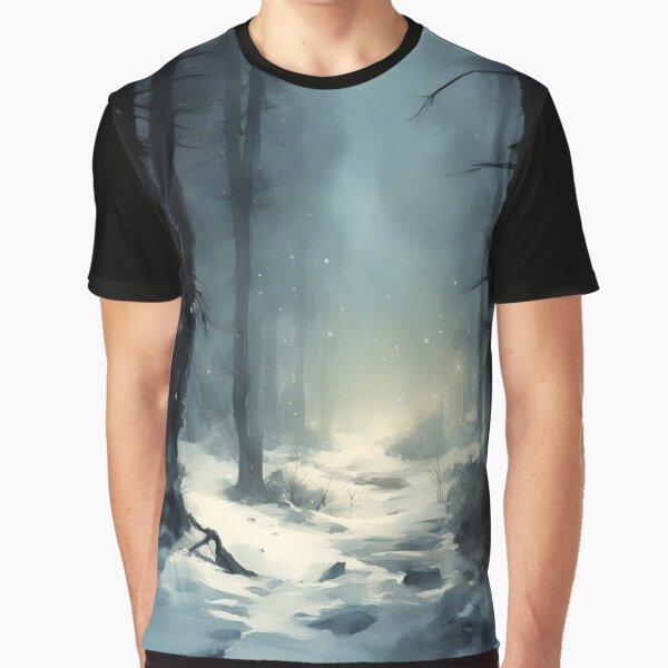 Enchanted Winter Forest by cr6zym1nd T-Shirts, Hoodie, Sweatshirt | BlankRebels.com (Image 1)