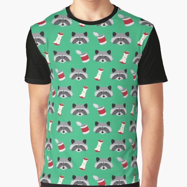 Trash Panda Pattern by babybigfoot T-Shirts, Hoodie, Sweatshirt | BlankRebels.com (Image 1)