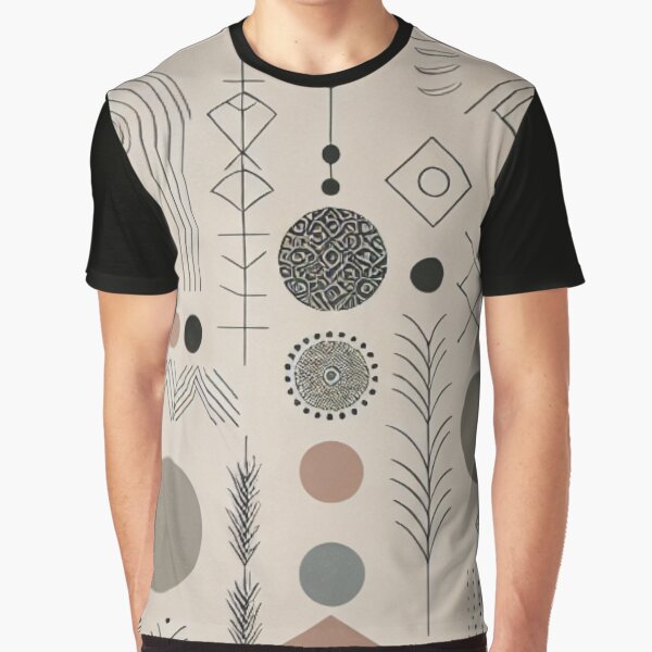 Boho Abstract Background - 28 by Acabee T-Shirts, Hoodie, Sweatshirt | BlankRebels.com (Image 1)