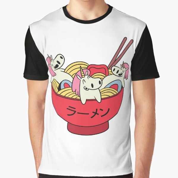 Bowl of ramen and unicorns by teez4dayz T-Shirts, Hoodie, Sweatshirt | BlankRebels.com (Image 1)