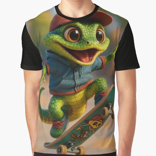 Skater Paradise Flying Snake by Sillytoe T-Shirts, Hoodie, Sweatshirt | BlankRebels.com (Image 1)