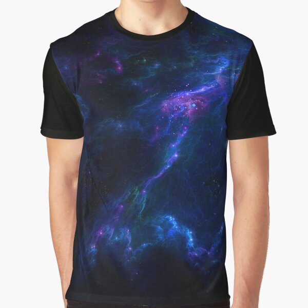 Beautiful Blue Galaxy Nebula by Jennifer Adair T-Shirts, Hoodie, Sweatshirt | BlankRebels.com (Image 1)