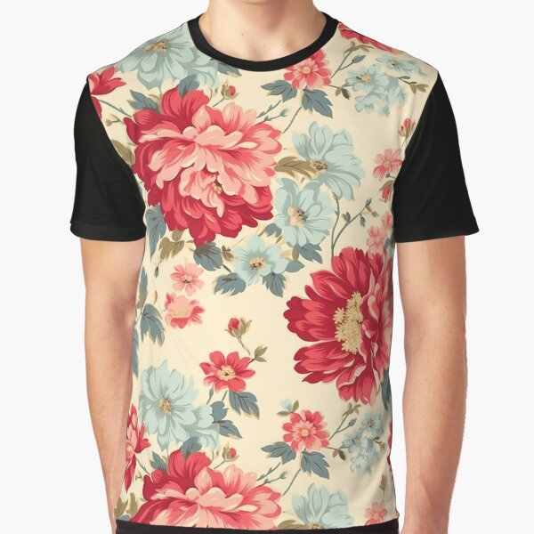 Vintage Floral Style Pattern by Minima-Vulpes T-Shirts, Hoodie, Sweatshirt | BlankRebels.com (Image 1)