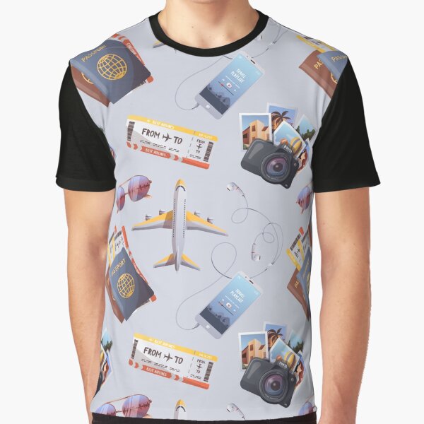 Fun Travel Print - For a travel lover, for a travel agent, fun travel decorating print. by Wentoo