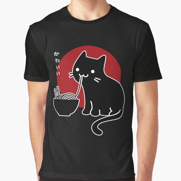 Kawaii Ramen Cat Japanese by Gresda