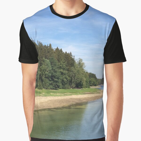 Summer Forest Lake by Linnys-Designs T-Shirts, Hoodie, Sweatshirt | BlankRebels.com (Image 1)