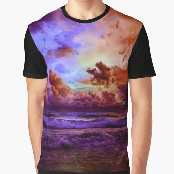 Fantasy beach red by odysseystar1996 T-Shirts, Hoodie, Sweatshirt | BlankRebels.com (Image 1)