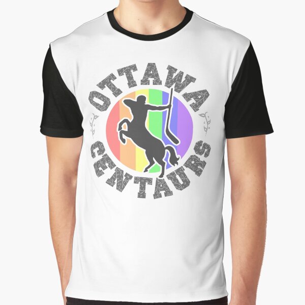 Ottawa Centaurs Heated Rivalry Inspired Rainbow Logo by outofbuck