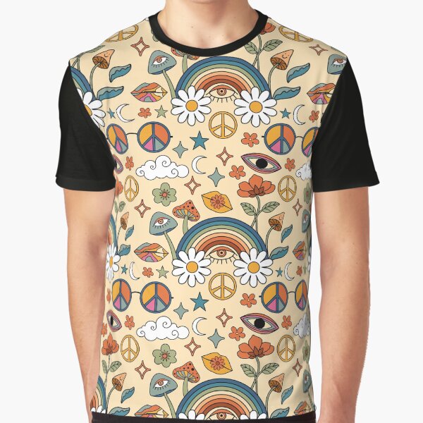 retro pattern by creaturespie T-Shirts, Hoodie, Sweatshirt | BlankRebels.com (Image 1)