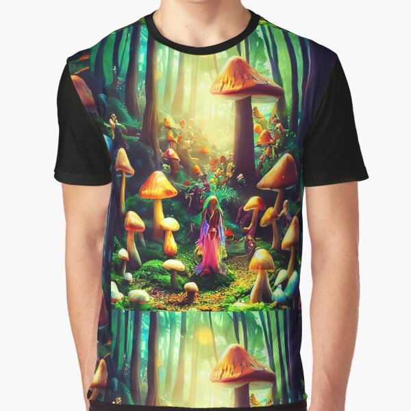 Mushroom Forest by RezStyleCreator T-Shirts, Hoodie, Sweatshirt | BlankRebels.com (Image 1)
