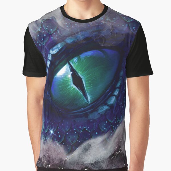 Glam Ink Gothic Blue Medieval Dragon by ChicoryJunction T-Shirts, Hoodie, Sweatshirt | BlankRebels.com (Image 1)