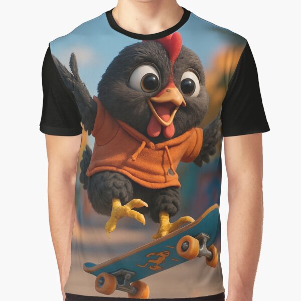 Skater Marans Chicken by Sillytoe T-Shirts, Hoodie, Sweatshirt | BlankRebels.com (Image 1)