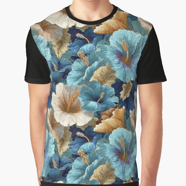 Bold Petaled Tropical Pattern For Teacher Gift by RoyalStarsPatts T-Shirts, Hoodie, Sweatshirt | BlankRebels.com (Image 1)