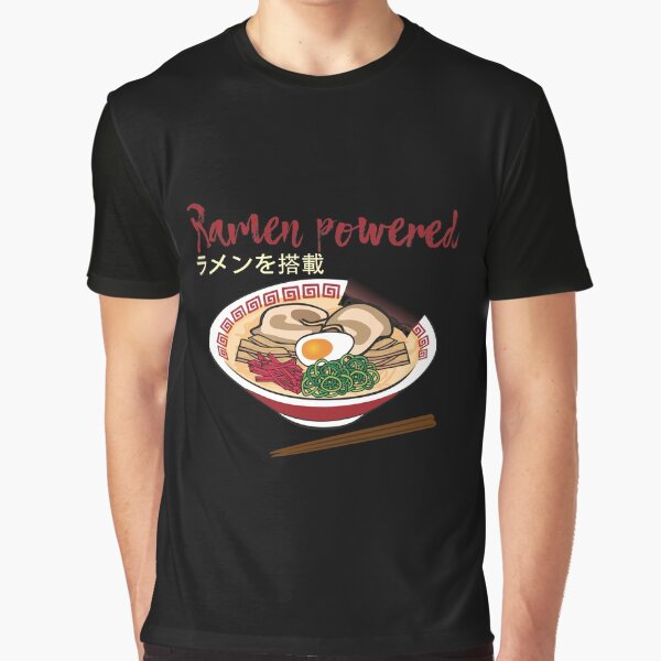 Ramen powered noodles. by angelisart T-Shirts, Hoodie, Sweatshirt | BlankRebels.com (Image 1)