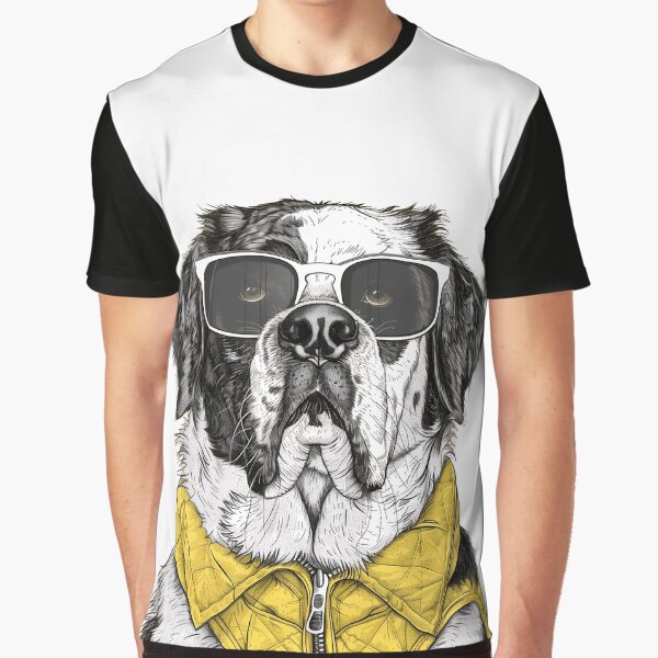 Dapper Doggo - Canine Chic in Yellow by ElegantQuirk T-Shirts, Hoodie, Sweatshirt | BlankRebels.com (Image 1)