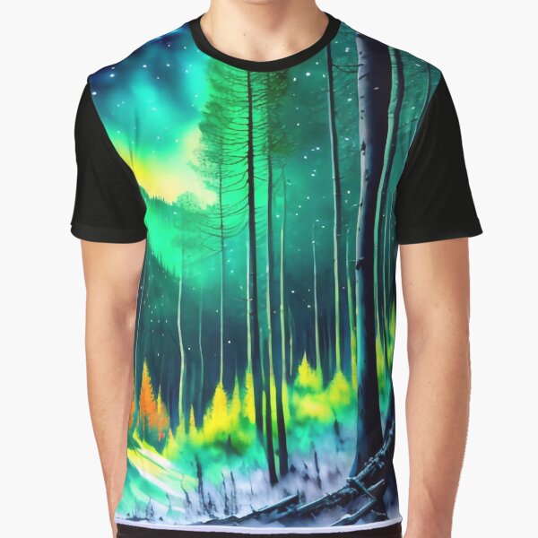 Green forest by M-Y-A-R-T- T-Shirts, Hoodie, Sweatshirt | BlankRebels.com (Image 1)
