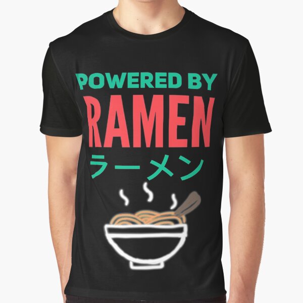 Powered by Ramen by mwebba2005 T-Shirts, Hoodie, Sweatshirt | BlankRebels.com (Image 1)