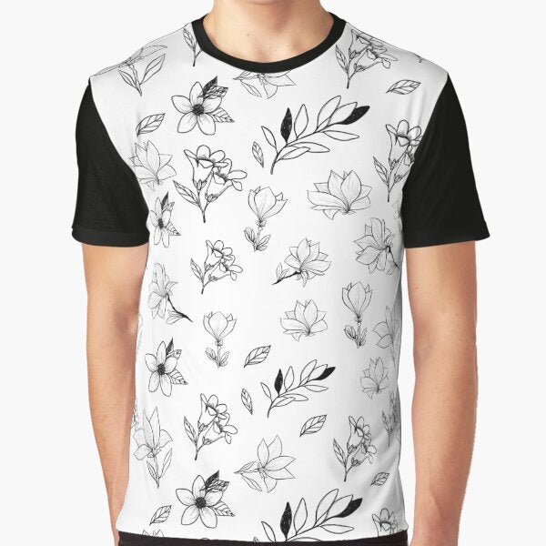 Minimalist Yoga Floral Artistic Funny Patterns T-Shirts, Hoodie, Sweatshirt