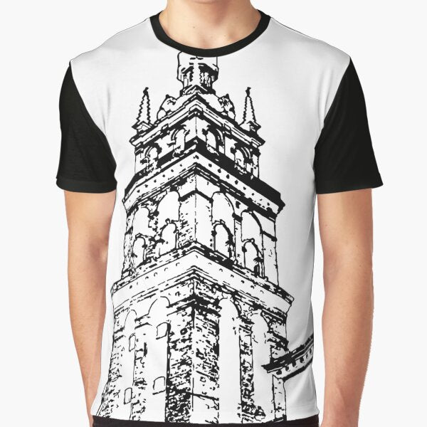 Castle Line Art Style by aeniSafila T-Shirts, Hoodie, Sweatshirt | BlankRebels.com (Image 1)