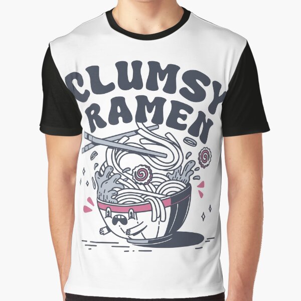Cute Clumsy ramen by Faissal Thomass T-Shirts, Hoodie, Sweatshirt | BlankRebels.com (Image 1)