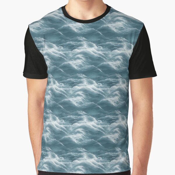 Seamless ocean background 4 by hendrikspix T-Shirts, Hoodie, Sweatshirt | BlankRebels.com (Image 1)
