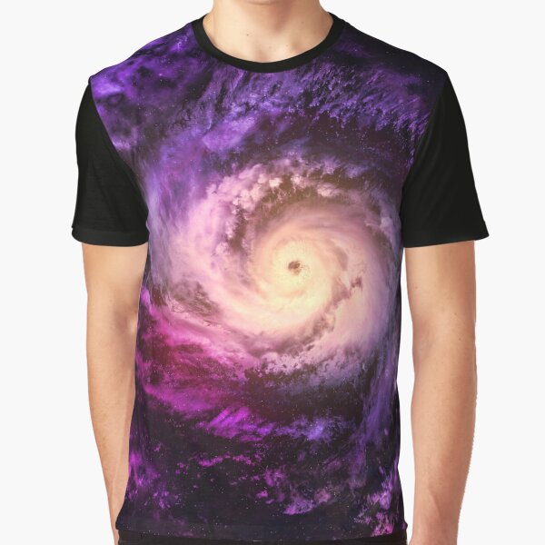 Purple Swirling Galaxy All Over Pattern by Pandoras-Boxx T-Shirts, Hoodie, Sweatshirt | BlankRebels.com (Image 1)