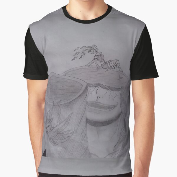 Cold Guardian – Fantasy Pencil Drawing by kerissfantasyart T-Shirts, Hoodie, Sweatshirt | BlankRebels.com (Image 1)