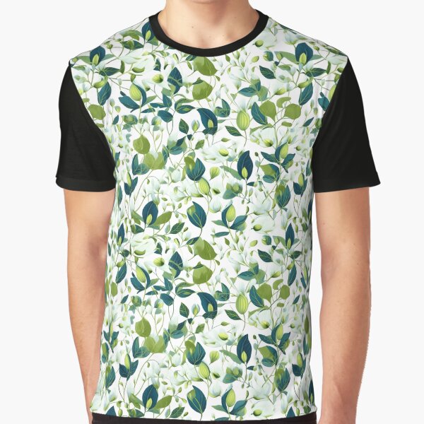 Green Botanical Design | Nature-inspired Wall Art | Botanical Home Decor by lipe1984 T-Shirts, Hoodie, Sweatshirt (Image 1)
