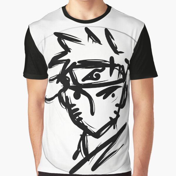 Bold Ink Ninja Mask Sketch – Dynamic Line Art by DesignArtist.ia T-Shirts, Hoodie, Sweatshirt | BlankRebels.com (Image 1)