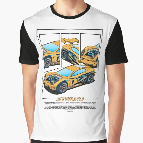 HW Acceleracers Synkro Poster Art by Heybratan T-Shirts, Hoodie, Sweatshirt | BlankRebels.com (Image 1)