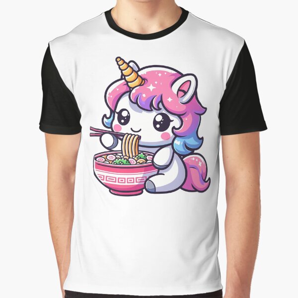 Magical Unicorn Noodle Delight by Designowner T-Shirts, Hoodie, Sweatshirt | BlankRebels.com (Image 1)