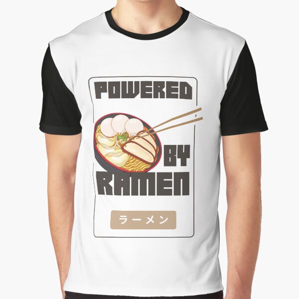 powered by ramen by Bizarro23 T-Shirts, Hoodie, Sweatshirt | BlankRebels.com (Image 1)