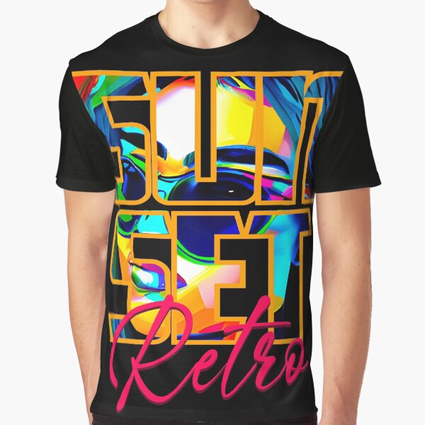 Sunset Retro Remixed by mwebba2005 T-Shirts, Hoodie, Sweatshirt | BlankRebels.com (Image 1)