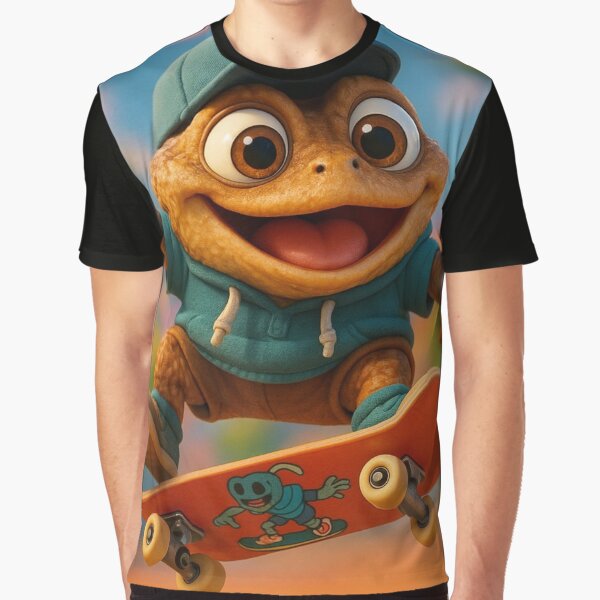 Skater Marine Toad by Sillytoe T-Shirts, Hoodie, Sweatshirt | BlankRebels.com (Image 1)