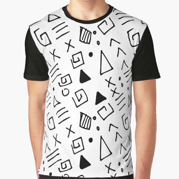 Doodle Shapes by InkedDesigns T-Shirts, Hoodie, Sweatshirt | BlankRebels.com (Image 1)