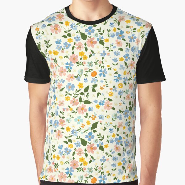 Dark academia aesthetic small floral pattern by EternalScholar T-Shirts, Hoodie, Sweatshirt | BlankRebels.com (Image 1)