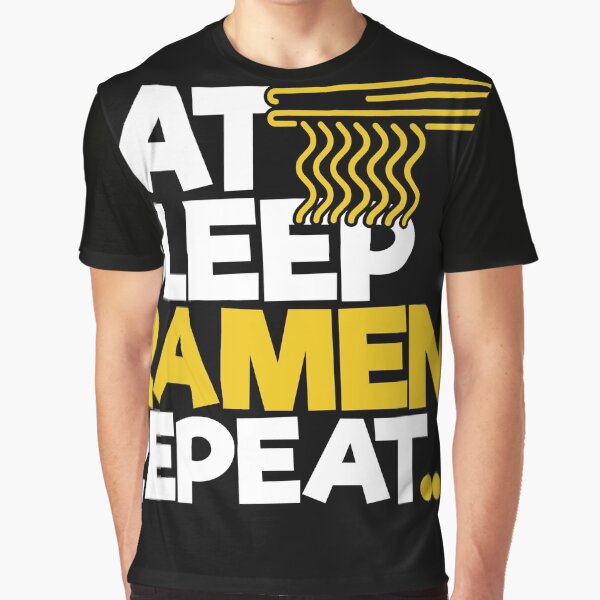 Eat Sleep Ramen Repeat by Grinover T-Shirts, Hoodie, Sweatshirt | BlankRebels.com (Image 1)