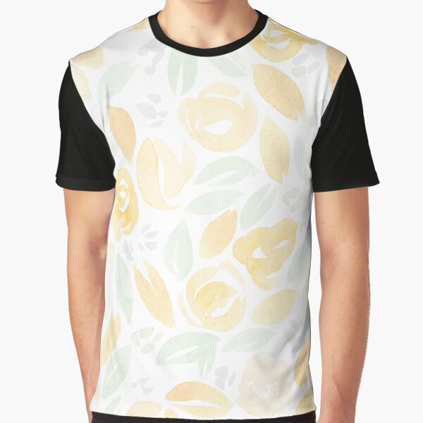 Floral Pattern #2 | Peach Mint Palette by RebeccaFlaherty T-Shirts, Hoodie, Sweatshirt | BlankRebels.com (Image 1)