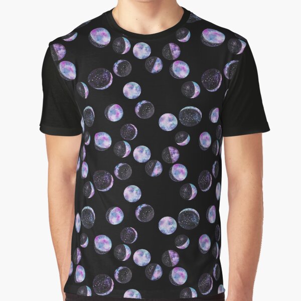 Moon Phase Pattern by hovmedia T-Shirts, Hoodie, Sweatshirt | BlankRebels.com (Image 1)