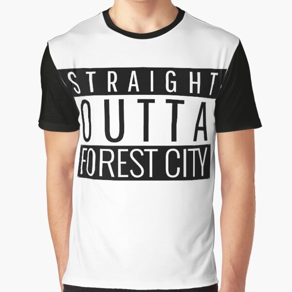 Straight Outta Forest City North Carolina Forest City NC by Teelogic T-Shirts, Hoodie, Sweatshirt | BlankRebels.com (Image 1)
