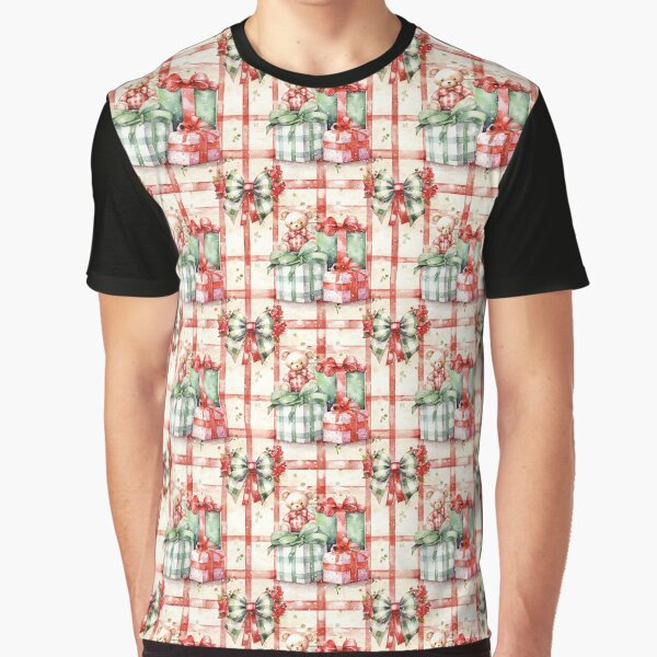 Vintage Christmas Gifts Pattern by LouieVanille T-Shirts, Hoodie, Sweatshirt | BlankRebels.com (Image 1)