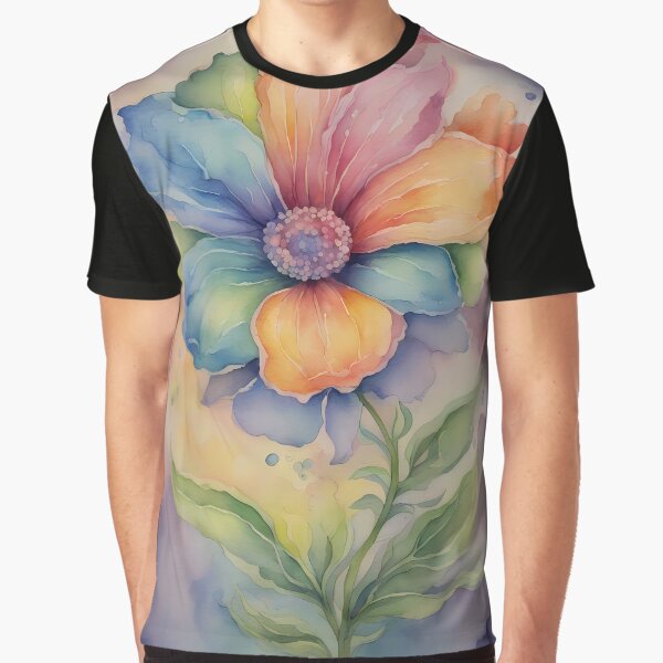 Colorful Rainbow Flower by CalmnessbyChoice