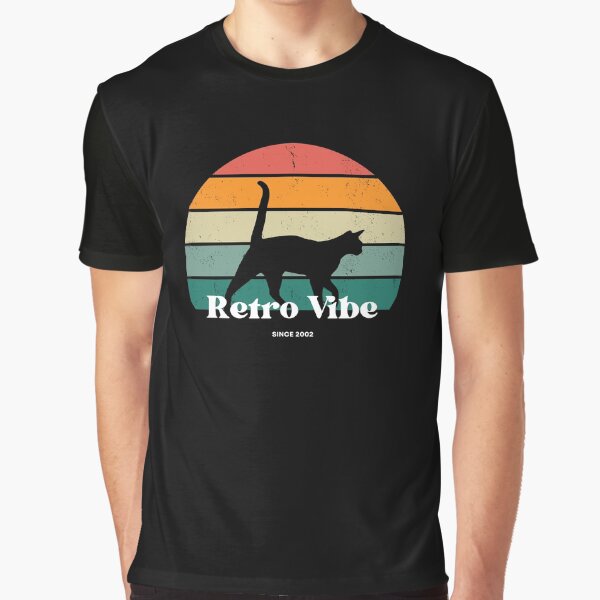 walking cat in retro design by soulwear01 T-Shirts, Hoodie, Sweatshirt | BlankRebels.com (Image 1)