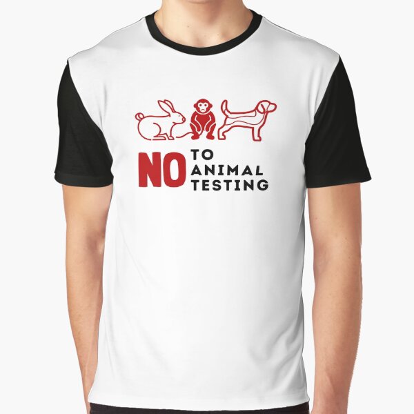 No to Animal Testing by foxcreative T-Shirts, Hoodie, Sweatshirt | BlankRebels.com (Image 1)