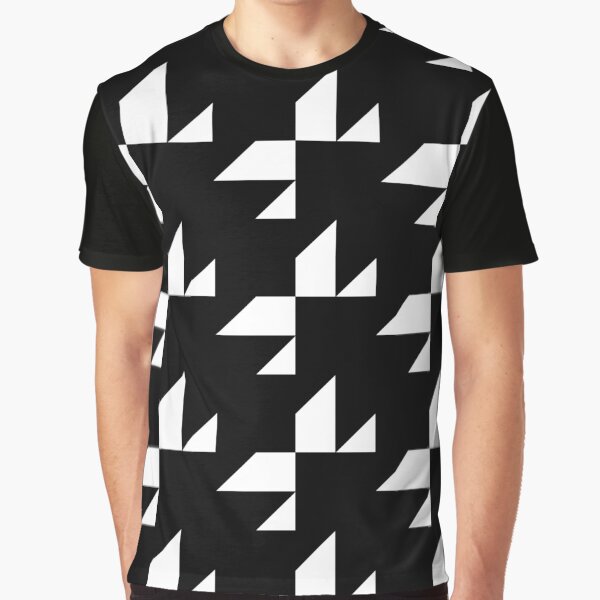 Houndstooth Pattern Black And White by HomeFeeling T-Shirts, Hoodie, Sweatshirt | BlankRebels.com (Image 1)
