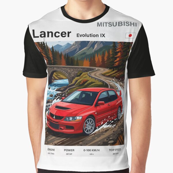 Mitsubishi Evo 9 poster by TheMitsuGuy T-Shirts, Hoodie, Sweatshirt | BlankRebels.com (Image 1)