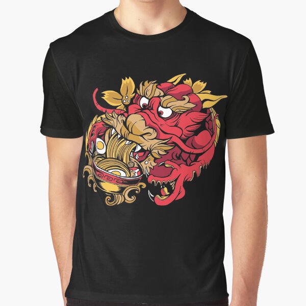 Dragon Eating Ramen by OnepixArt