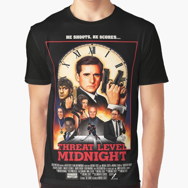 Threat Level Midnight T-Shirts, Hoodie, Sweatshirt