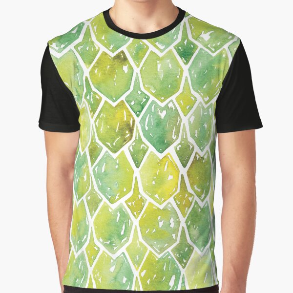 Dragon Scales | Original Green by RebeccaFlaherty T-Shirts, Hoodie, Sweatshirt | BlankRebels.com (Image 1)